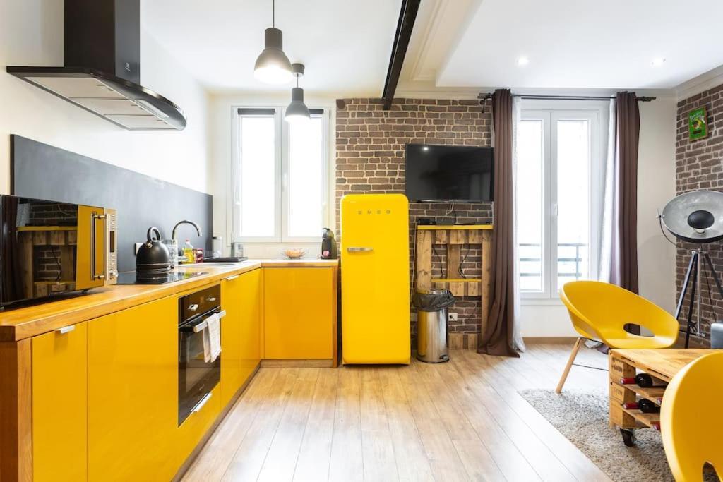 Charming One-Of-A-Kind Apartment. Сент-Уен Екстериор снимка
